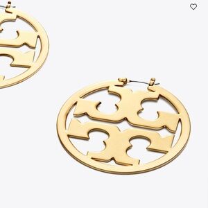 Tory Burch Icon Hoop Earrings